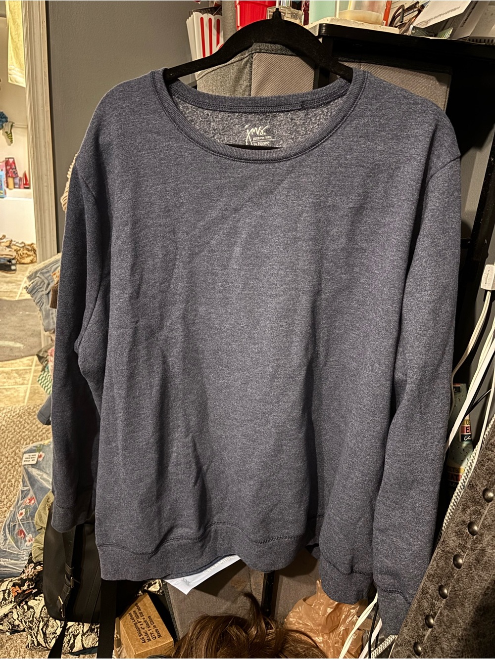 Women’s Crewneck Sweater - Navy 4xl